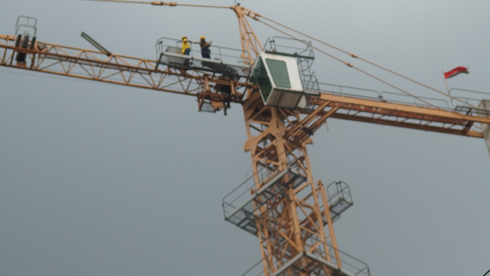 Training Operator Hoisting Tower Crane